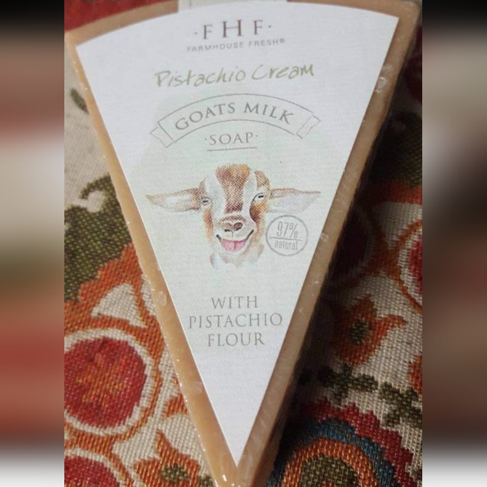 Goat's Milk Soap - Pistachio Cream - Brand New